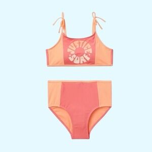 Justice 7/8 Ribbed Bikini